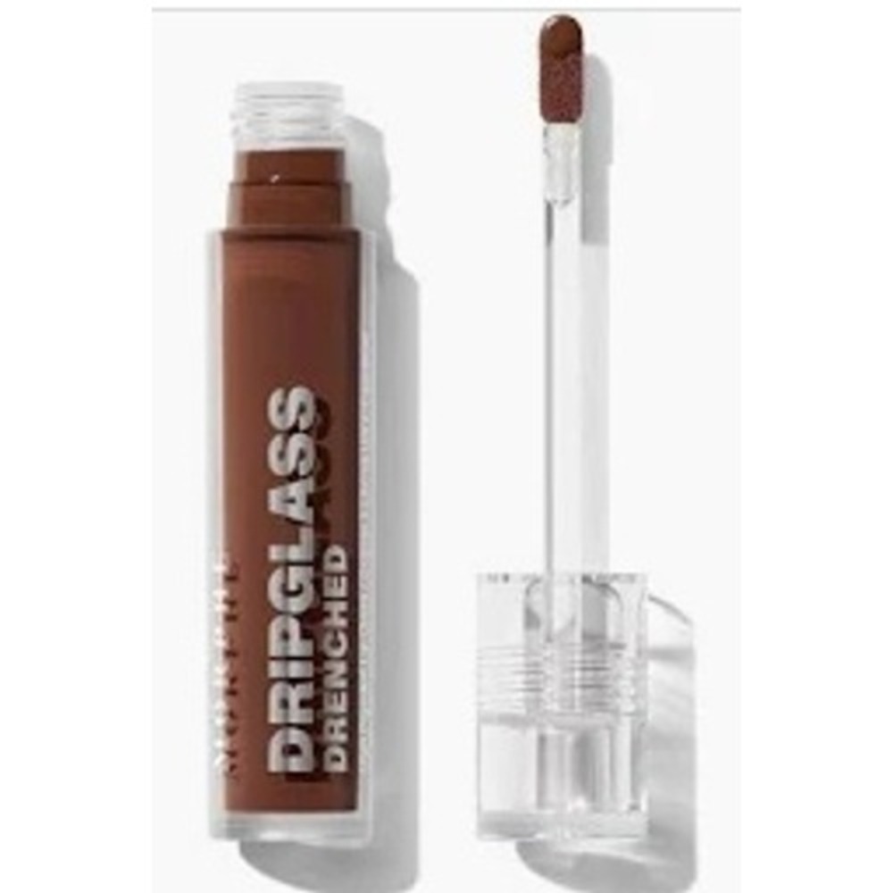 Morphe Dripglass Drenched High Pigment Lip Gloss Cocoa Melt Brown New in Box